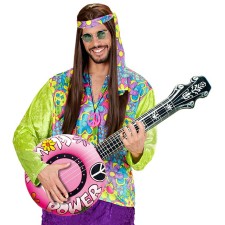Banjo gonflable pour déguisement hippie