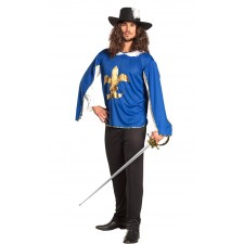 Costume de mousquetaire d'artagnan, athos, aramis, porthos pour homme