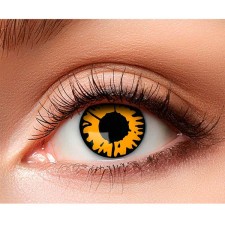 Lentilles vampire Halloween