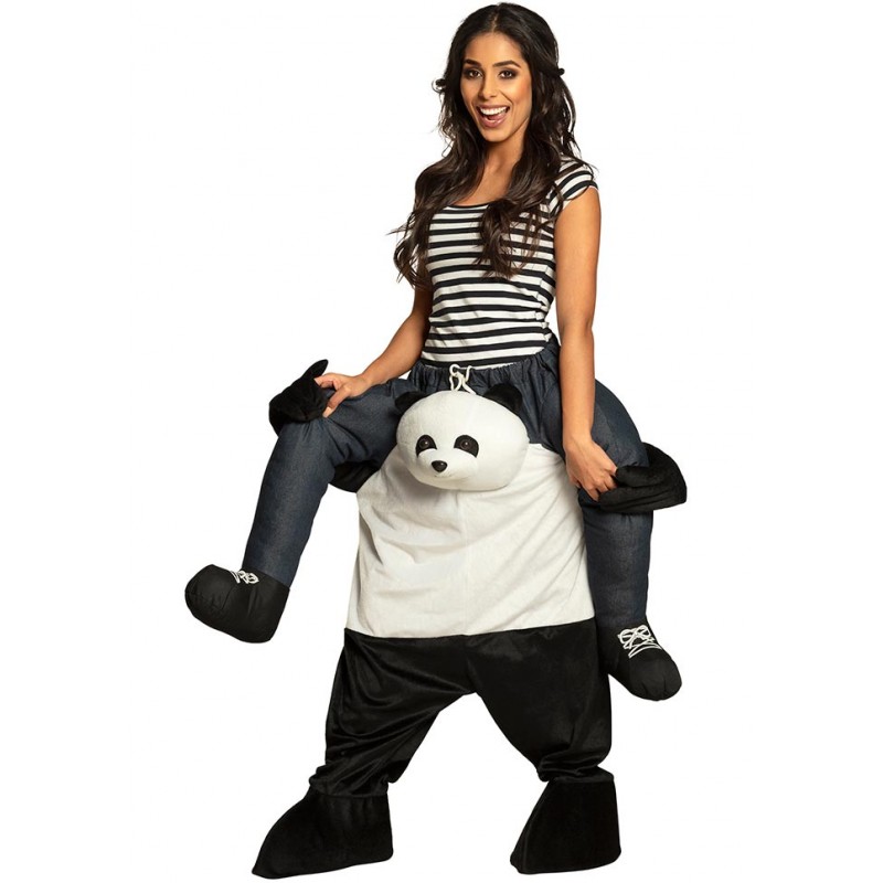 Costume de porte-moi panda pour adulte