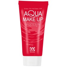 Maquillage carnaval rouge