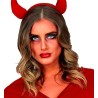 Maquillage diable rouge