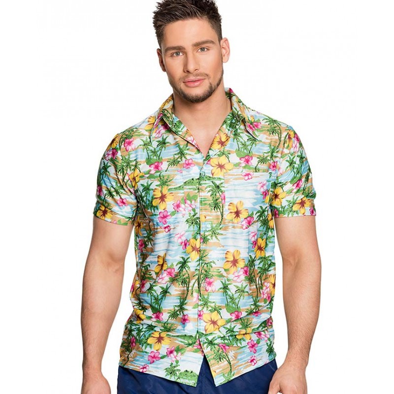Déguisement chemise hawaïenne homme pour soirée déguisée