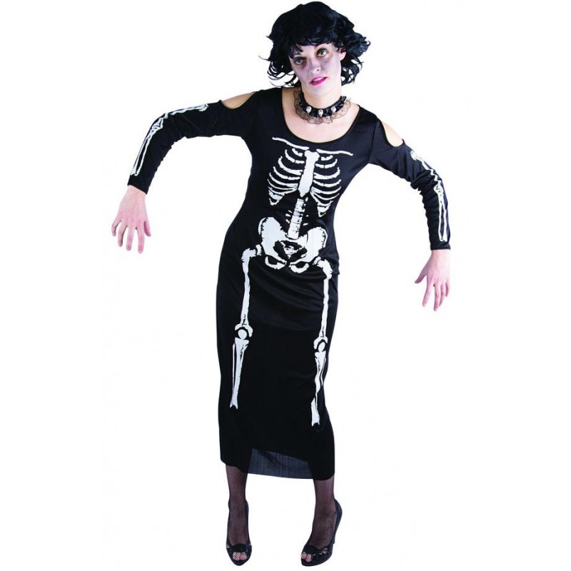 Costume de squelette pas cher pour femme