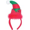 Chapeau lutin de Noël avec serre-tête