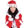Bonnet de mère Noël lumineux