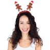 Serre-tête bonhomme en pain d'épices Noël