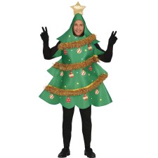 Déguisement sapin de Noël adulte