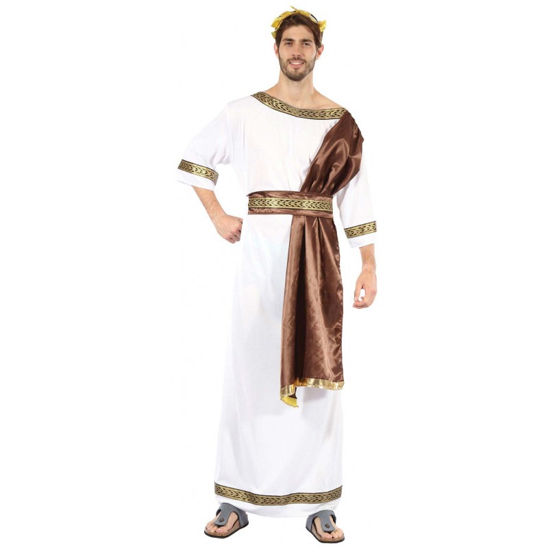 Costume de grec pour homme pas cher idéal pour une soirée sur le thème de l'antiquité