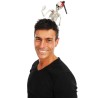 Serre-tête Halloween avec squelette articulé