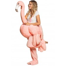 Costume porte-moi de flamant rose femme