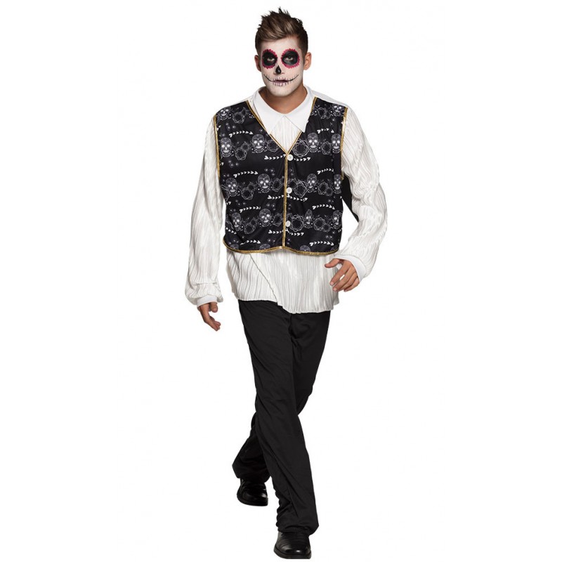 Costume homme Dia de los muertos