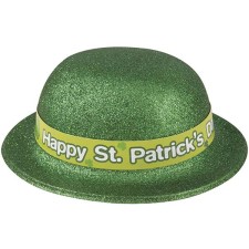 Chapeau de la Saint-Patrick vert pailleté