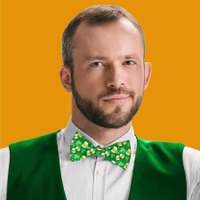Nœud papillon de la Saint-Patrick pour déguisement