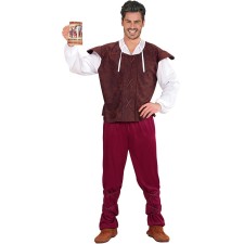 Déguisement tavernier médiéval homme