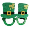 Lunettes Saint-Patrick pailletées