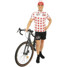Déguisement cycliste humoristique sauciflex