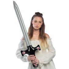 Épée de chevalier accessoire pour déguisement