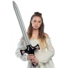 Épée de chevalier accessoire pour déguisement