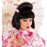 Perruque de déguisement femme asiatique