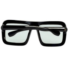 Lunettes de créateur de mode noires