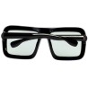 Lunettes de créateur de mode noires