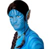 Maquillage bleu Avatar