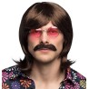 Lunettes Hippie rondes roses style John Lennon