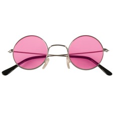 Lunettes Hippie roses