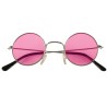Lunettes Hippie roses