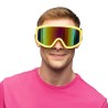 Lunettes de ski jaune fluo homme