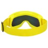 Lunettes de déguisement masque de ski jaune fluo