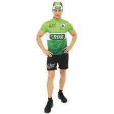 Déguisement cycliste maillot vert