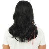 Perruque cheveux longs hippie homme