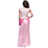 Robe de princesse rose déguisement femme