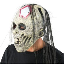 Masque Halloween zombie en latex
