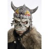 Masque de squelette avec casque