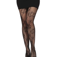 Collant Halloween femme satanique