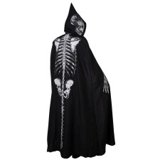 Cape squelette Halloween