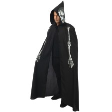 Cape Halloween de squelette