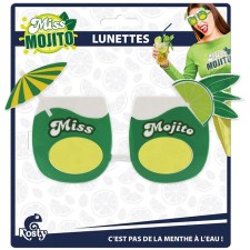 Lunettes miss mojito pour déguisement