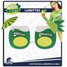Lunettes miss mojito pour déguisement