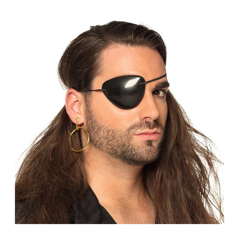 Kits d'accessoires de pirate composé d'une boucle d'oreille et d'un cache-œil