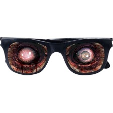 Lunettes yeux de zombie pour Halloween