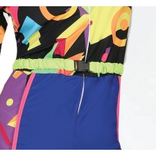 Ceinture de combinaison de ski pour déguisement femme