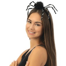 Accessoire Halloween serre-tête araignée