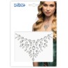 Strass Coachella argent pour le corps