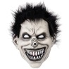 Masque de clown tueur noir et blanc