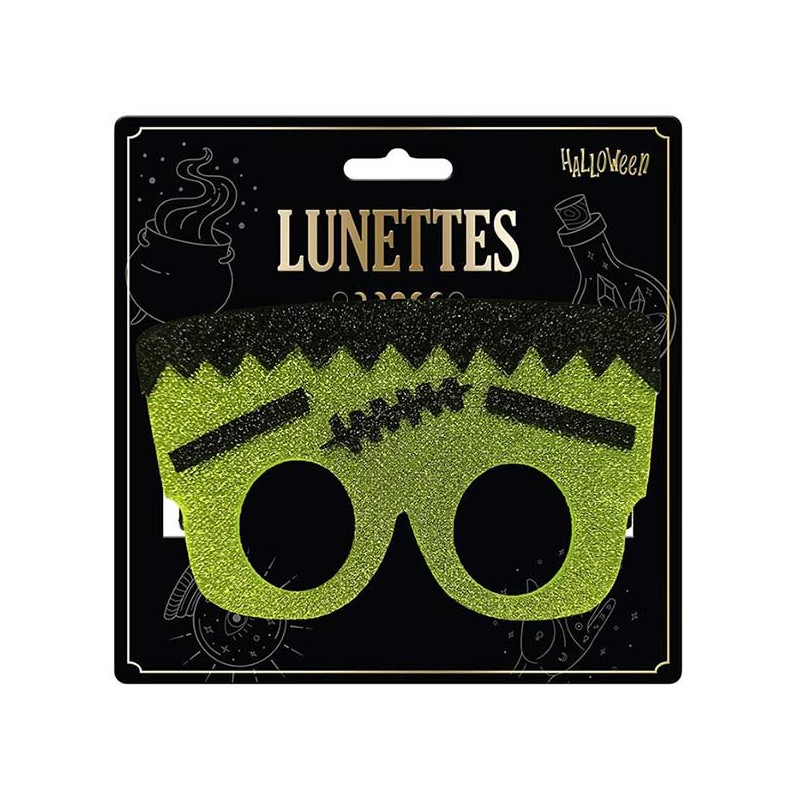 Lunettes monstre de Frankenstein Halloween Lunettes monstre de Frankenstein Halloween