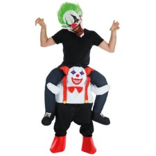 Déguisement porte-moi clown tueur Halloween